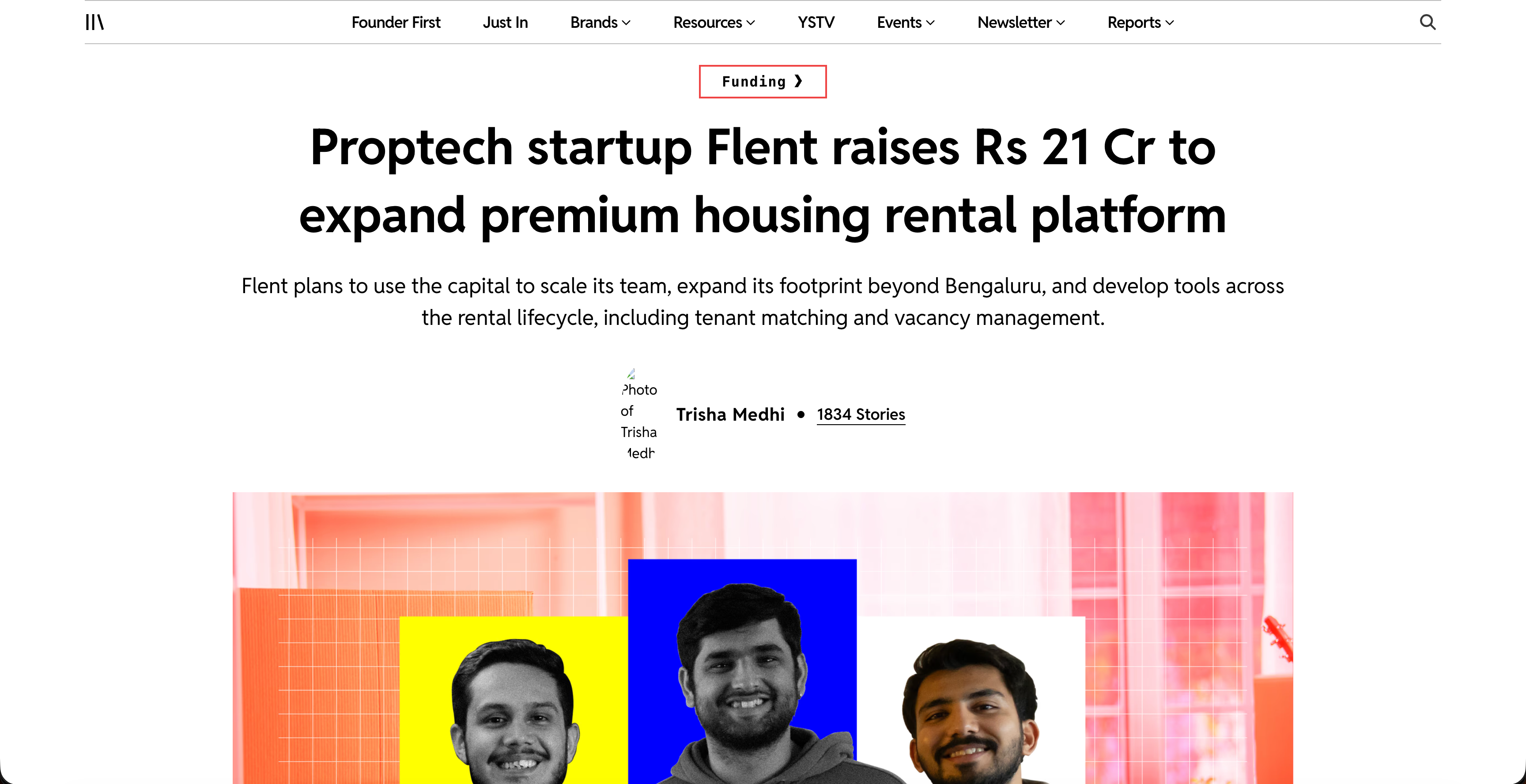 Flent's pre-Series A funding announcement